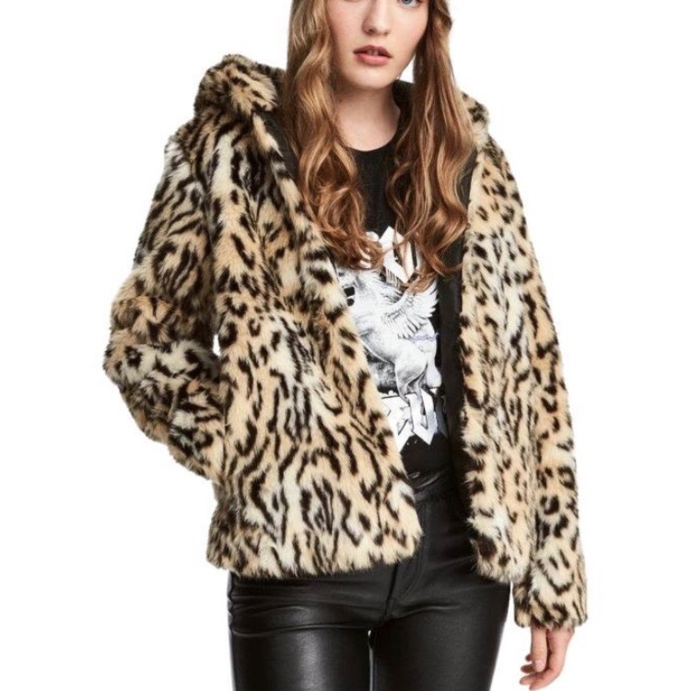 H&M Faux Fur Jacket
